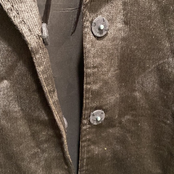 BLAZER Jacket Women's Sz 4 Evelyn Embroidered Brown Fine Wale Corduroy Boho - Picture 5 of 6